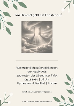 Benefizkonzert Weihnachten 2024 kl